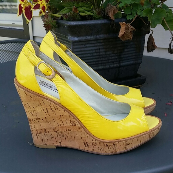 yellow cork wedges